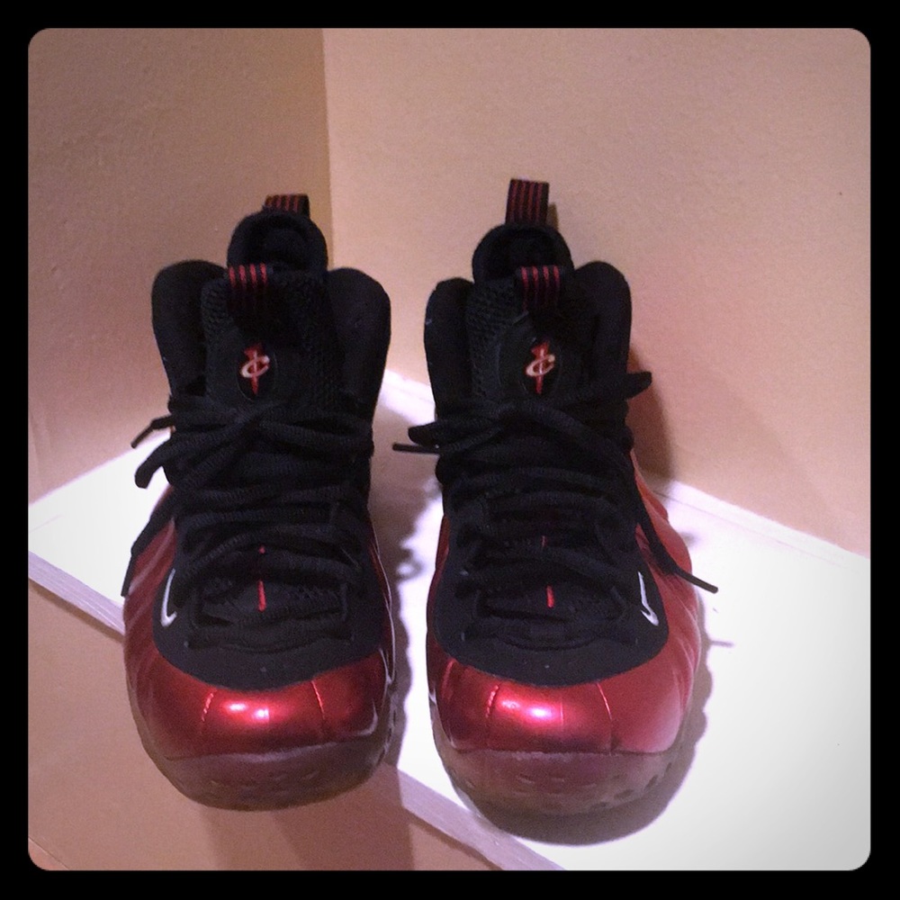 Metallic Red Foamposite (Valentine)